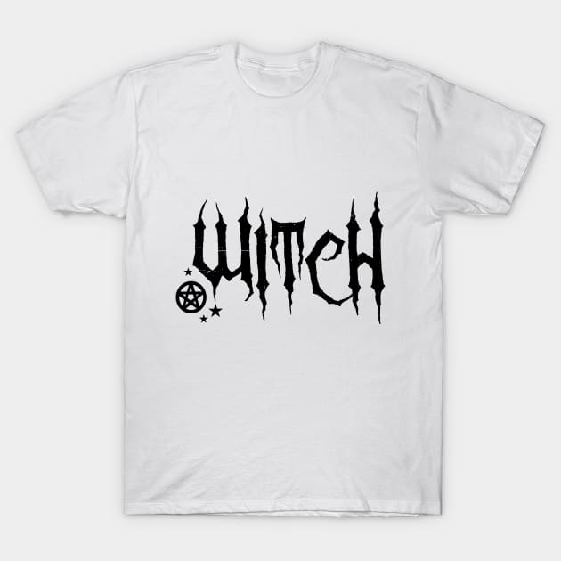 Witch and Penatcle T-Shirt by imphavok